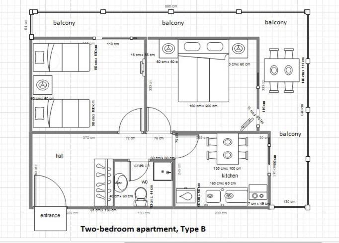 Apartments Dimitra Паралія-Діонісіу Екстер'єр фото